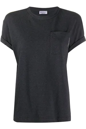 Brunello Cucinelli One pocket crew neck T-Shirt