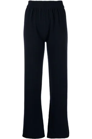 Barrie Wide-leg cashmere trousers