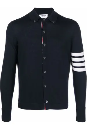 Thom Browne 4-Bar stripe polo shirt