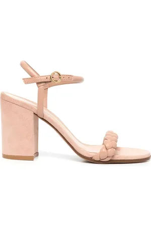 Gianvito Rossi Cruz 85mm braided sandals