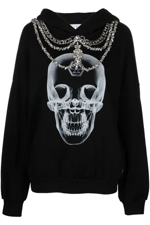 Philipp Plein X-Ray crystal-embellished hoodie