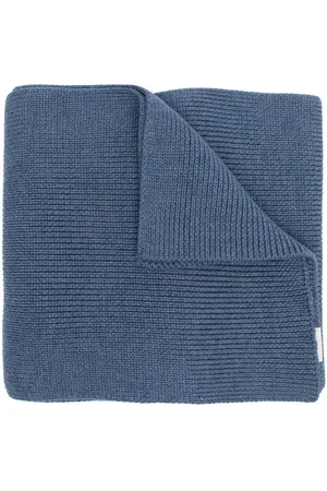 Woolrich Ribbed knitted scarf