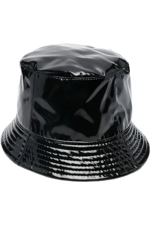 Moschino Patent bucket hat