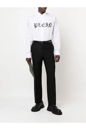 Philipp Plein Logo-print long-sleeve shirt