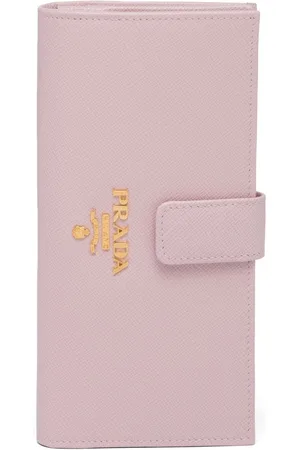 Prada Logo-lettering Saffiano wallet