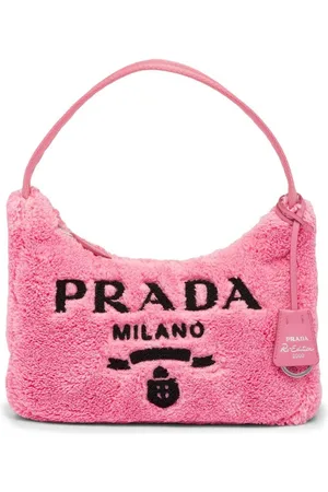 Pink Authentic Crocodile Prada HandBag Milano Dal 1913 Baby Prada bag  Fairly New | Prada bag, Prada handbags, Prada