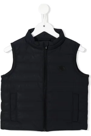 Emporio Armani Logo-patch padded gilet