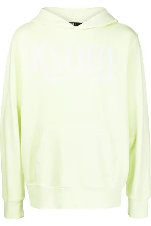 KSUBI Logo-print cotton hoodie