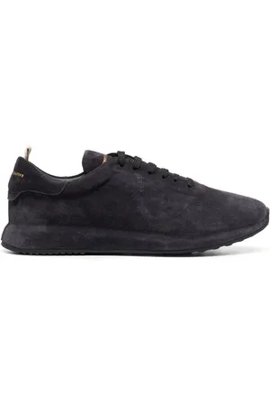 Officine creative Low-top suede sneakers