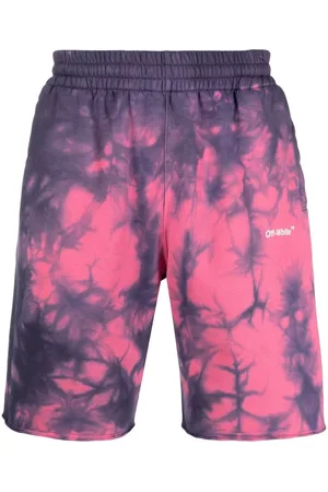 Off-White Arrows monogram-print Swim Trunks - Farfetch