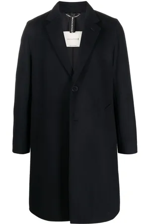 MACKINTOSH NEW STANLEY wool-cashmere coat