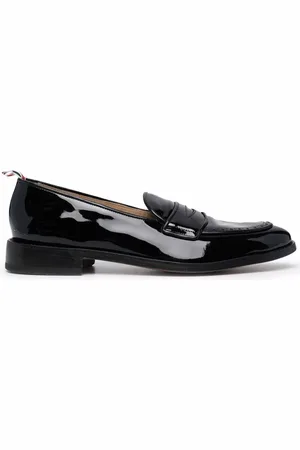 Thom Browne RWB-tag penny loafers