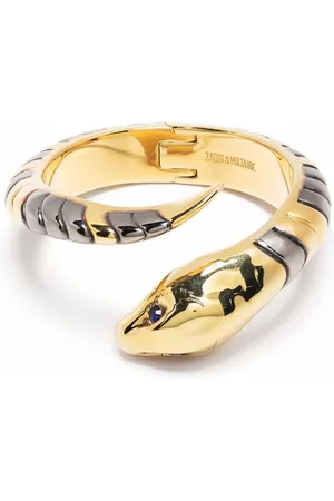 Zadig & Voltaire Snake-wrap bracelet