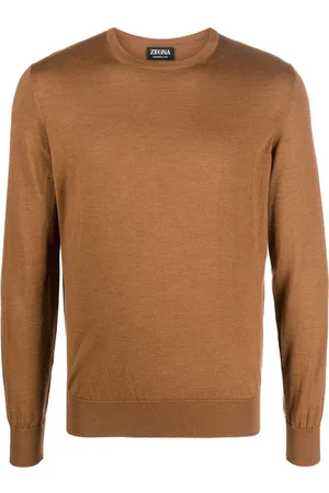 Ermenegildo Zegna Crew neck cashmere-silk jumper