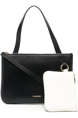 Jil Sander Nappa-leather logo-print bag