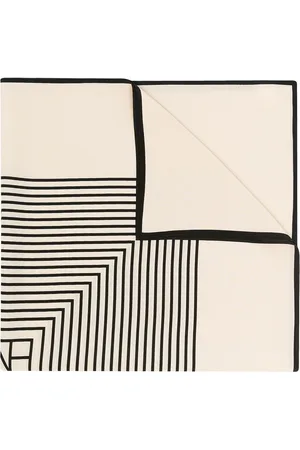 Totême Stripe print scarf