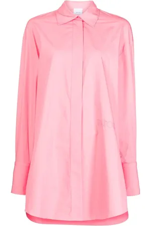 Patou Oversize long-sleeve cotton shirt