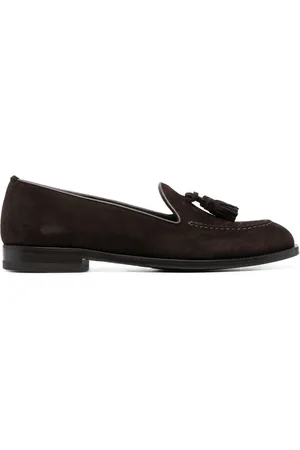 Scarosso Sienna tasselled leather loafers
