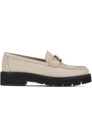 Salvatore Ferragamo Gancini-plaque leather loafers