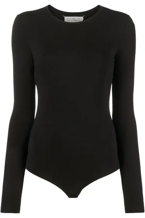 Maison Margiela Round-neck long-sleeve bodysuit