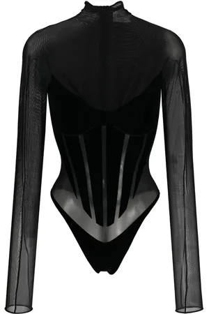 Wolford Sheer panelled bodysuit