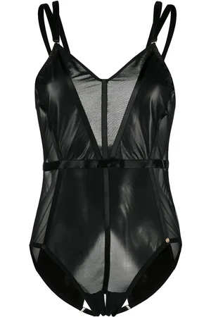 Something Wicked Mia mesh-panelled bodysuit