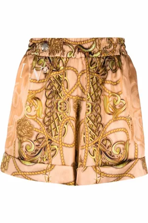 Philipp Plein Baroque print shorts