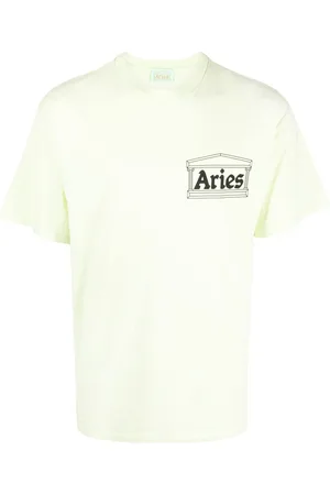 ARIES Chest logo-print detail T-shirt