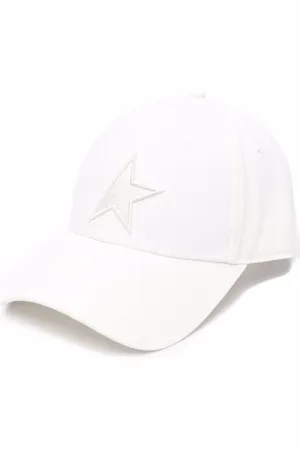 Golden Goose Embroidered-star baseball cap