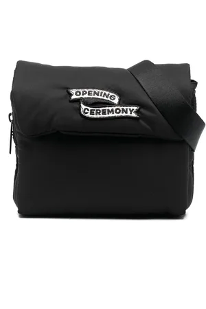 Opening Ceremony Flag logo-patch camera bag