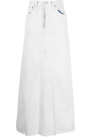 Maison Margiela Denim mid-length skirt