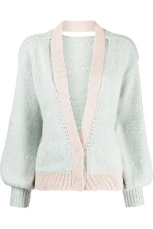 Onefifteen X Beyond The Radar contrast trim cardigan