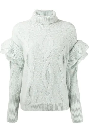 Onefifteen X Beyond The Radar cable knit jumper