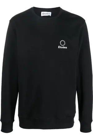 Etudes Embroidered-logo organic cotton sweatshirt
