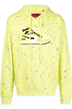 MOSTLY HEARD RARELY SEEN Neon Volt long-sleeve hoodie