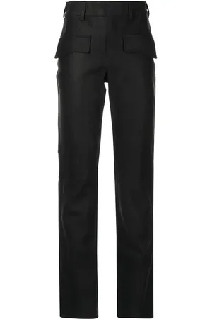 RTA Skye leather slim-fit trousers