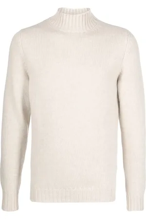 FEDELI Mock-neck knit jumper