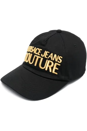 VERSACE Metallic-logo baseball cap
