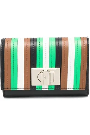 Furla Logo-plaque leather wallet