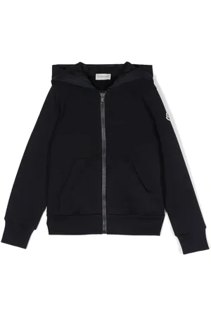 Moncler Logo-trim cotton hoodie
