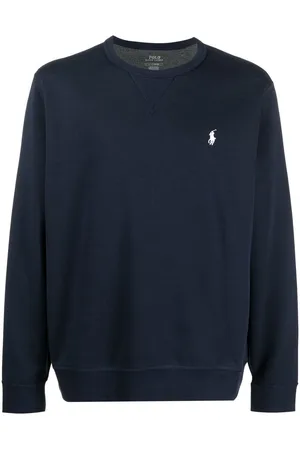 Ralph Lauren Embroidered-logo crew neck jumper