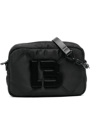 tas shoulder-bag Bimba Y Lola Logo Strap Black Messenger Bag | Tinkerlust