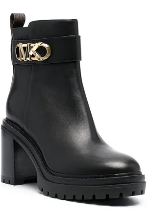 Michael Kors Parker logo-plaque boots