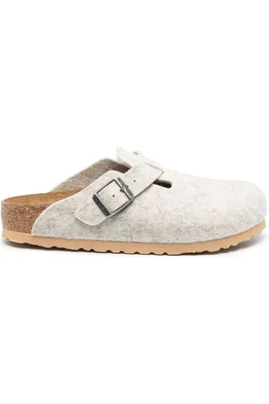 Birkenstock Boston wool-felt clogs