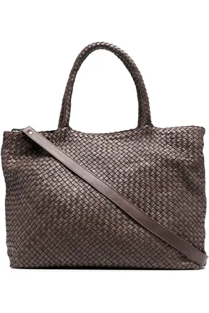 Officine Creative Rare 23 leather tote bag - Brown
