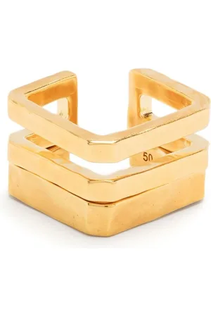 Zadig & Voltaire Brass stacking rings