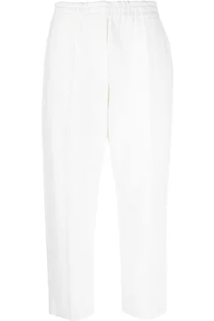 Sundek Women Trousers - High-waisted cropped trousers