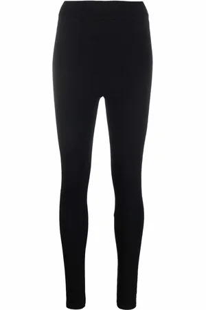 Philipp Plein Logo-studded cotton leggings