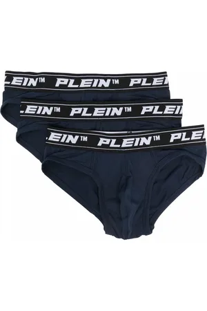 Philipp Plein Three-piece logo briefs