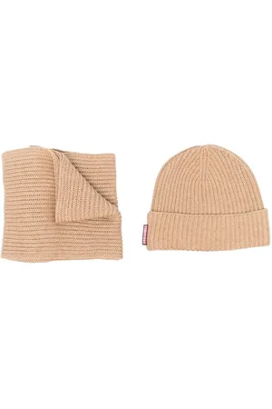 Dsquared2 Knitted beanie hat and scarf set